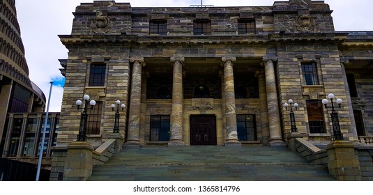 Wellington/New Zealand - January 
12 2018: New Zealand  Parliament House