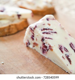 Wensleydale Cheese With Cranberries