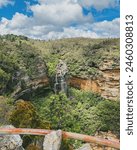 Wentworth falls lookout Blue Mountains