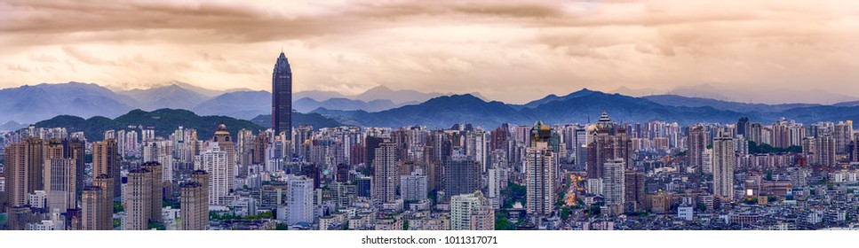 Wenzhou Skyline Image