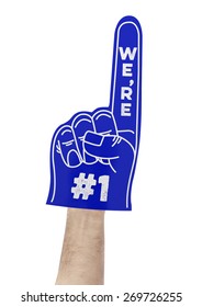 We're Number 1 Foam Hand