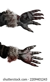 werewolf claws costume