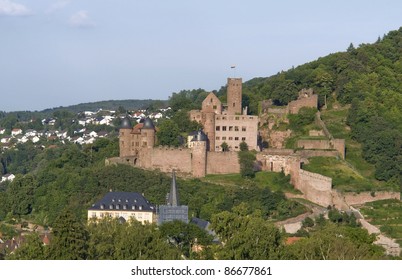 Wertheim Castle near Wertheim am Main in Southern Germany at summer time