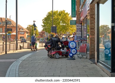 West Bridgford, Nottinghamshire, UK 09 17 2022 British High Street Scene