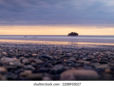 West Coast Beach In New Zealand