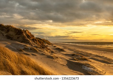 The West Coast Of Denmark On A Cold Afternoon