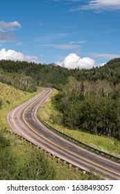 West Elk Loop Scenic Byway, Colorado 133 On McClure Pass 8,755 Feet. Located In Gunnison National Forest.