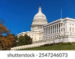 The West Front of the United States Capitol in Washington, DC.