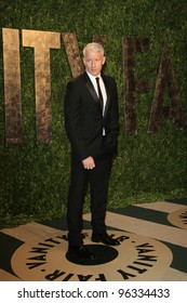 WEST HOLLYWOOD, CA - FEB 26: Anderson Cooper at the Vanity Fair Oscar Party at Sunset Tower on February 26, 2012 in West Hollywood, California.