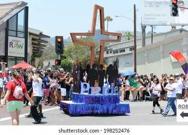 WEST HOLLYWOOD, CA - JUNE 8, 2014  Annual Gay Pride Parade With Over 450,000 Spectators On The Streets Since 1970