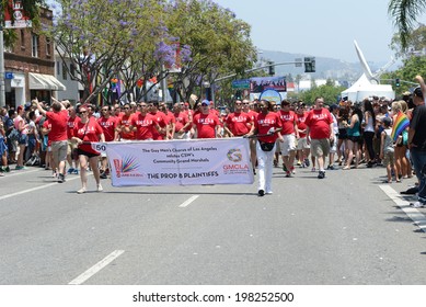 WEST HOLLYWOOD, CA - JUNE 8, 2014  Annual Gay Pride Parade With Over 450,000 Spectators On The Streets Since 1970