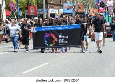 WEST HOLLYWOOD, CA - JUNE 8, 2014  Annual Gay Pride Parade With Over 450,000 Spectators On The Streets Since 1970