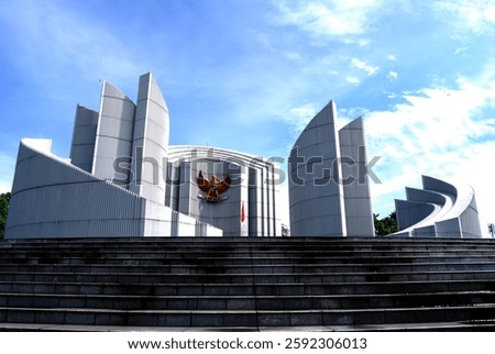The West Java People's Struggle Monument. A form of devotion to cultural values ​​and as a means of inheriting the values ​​of the struggle of the West Java people to future generations.