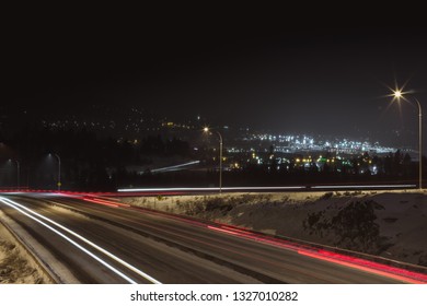 West Kelowna At Night