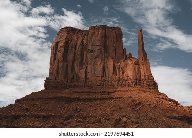 West Mitten Butte In Monument Valley