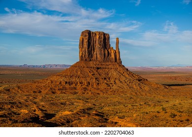 West Mitten Butte In Monument Valley