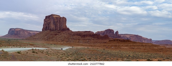 The West Mitten Butte In Northeast Navajo County, Arizona, USA