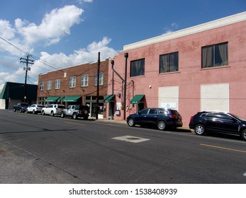 West Monroe, Louisiana / USA - October 18, 2019: Trenton Street