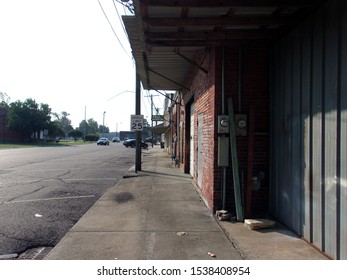 West Monroe, Louisiana / USA - October 18, 2019: Trenton Street