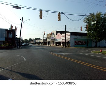 West Monroe, Louisiana / USA - October 18, 2019: Trenton Street