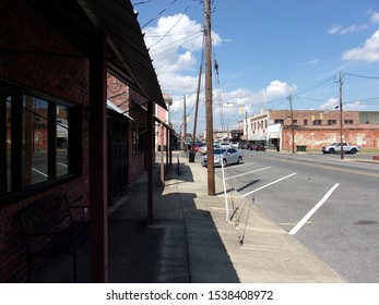 West Monroe, Louisiana / USA - October 18, 2019: Trenton Street