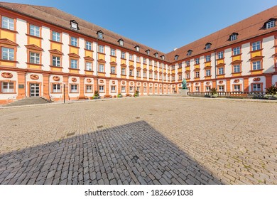 The West And The North Wing Of The Old Castle In The City Centre Of Bayreuth