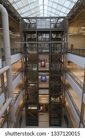 WEST NYACK, NEW YORK/USA - March 28, 2017: Interior Of The Palisades Center (Mall) At 1000 Palisades Center Drive. Editorial Use Only.     