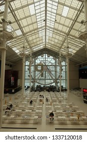 WEST NYACK, NEW YORK/USA - March 28, 2017: Interior Of The Palisades Center (Mall) At 1000 Palisades Center Drive. Editorial Use Only.     