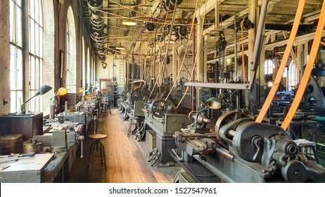 West Orange, NJ / USA - 09/21/2019: Thomas Edison Museum, Home And Laboratory