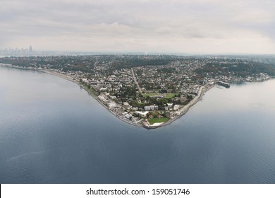 West Seattle View From Sky