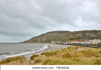 West Shore In Llandudno In North Wales In Winter