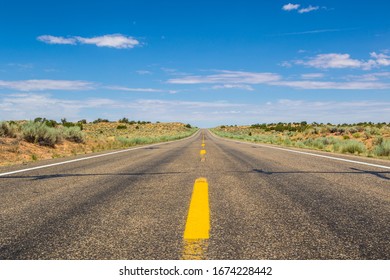 A West Side Highway, Shot In Middle Of The Road, Arizona.