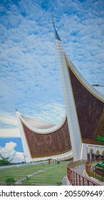 West Sumatra Grand Mosque View