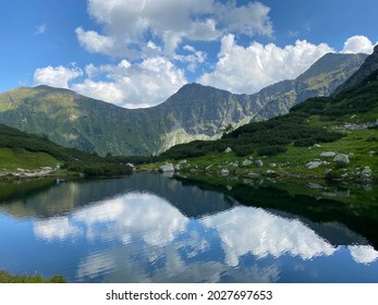 West Tatras Slovakia, View from Rohacske Lake, Volovec, Ostry Rohac, Placlive - Shutterstock ID 2027697653