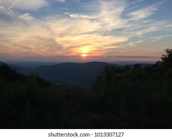 West Virginia Mountain Sunset