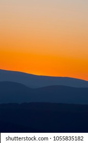 West Virginia Mountain Sunset