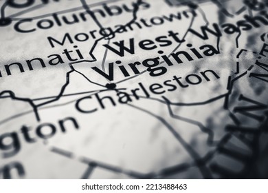 West Virginia On The USA Map