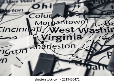 West Virginia On The USA Map