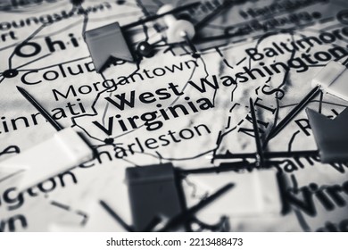 West Virginia On The USA Map