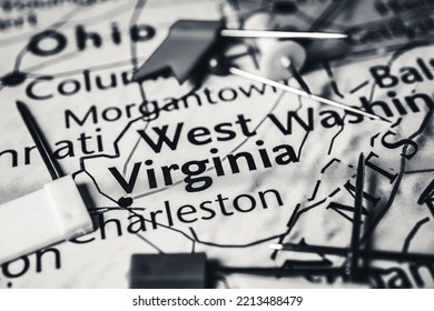 West Virginia On The USA Map