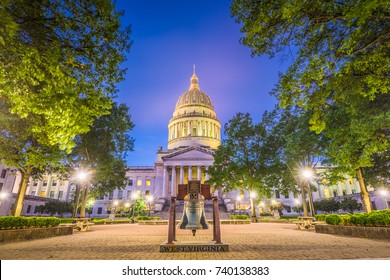 West Virginia State Capitol in Charleston, West Virginia, USA. - Shutterstock ID 740138383