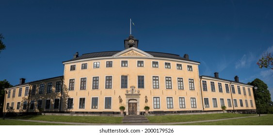 West Wing Of The Ulriksdals Castle In Stockholm. 2021-06