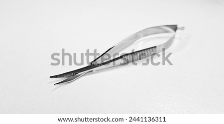 Westcott Tenotomy Scissors (Curved and Blunt Tip). Ophthalmic Surgical Instruments. 