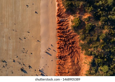 Western Australia Kimberley Pilbara Beach Aerial Red Dirt