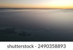 Western Australia shown during a road trip through drone footage with a DJI Mavic Air 2. The aerial image depicts the beauty of the sea dessert coast in Ningaloo Reef between Exmouth and Coral Bay.