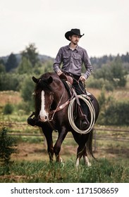 Western Cowboy Portrait