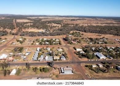 The Western Queensland Town Of Morven.