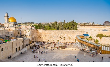 Western wall or Wailing wall Jerusalem Israel - Shutterstock ID 659205955