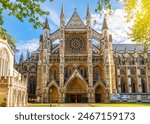 Westminster Abbey in centre of London, UK