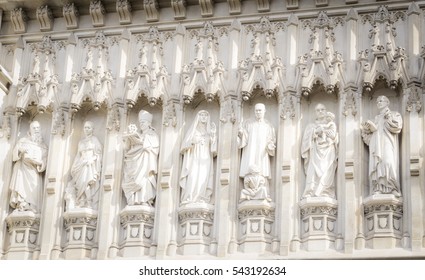 Westminster Abbey Statues